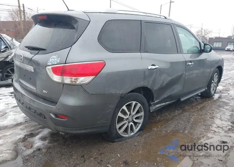 2015 Nissan Pathfinder Platinum/S/Sl/Sv from USA, damaged, VIN 5N1AR2MN9FC629514
